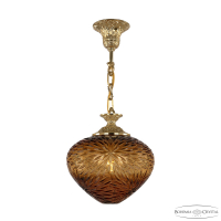 Подвесной светильник Bohemia Ivele Crystal 7003P/23 G Amber/H-1A