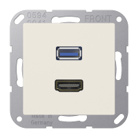 Розетка HDMI/USB Jung MAA1163