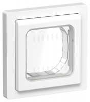 Рамка 1-м СП FLITE Рпро-1-55-ФлБ IP55 бел. IEK FI-M10-32-55-K01