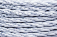 Провод ретро 2х2.5 глянец бел. (уп.50м) Bironi B1-425-071-50