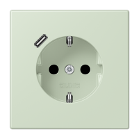 Розетка 2K+З USB Typ C Jung LC1520-18C218
