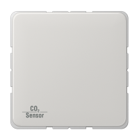 Датчик углекислого газа, влажности и комнатной температуры Jung CO2CD2178LG
