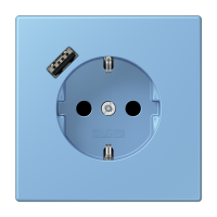 Розетка 2K+З USB Typ A Jung LC1520-18A256