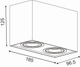 Потолочный светильник Lucide Tube 22953/02/31