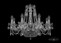 Подвесная люстра Bohemia Ivele Crystal 1450/8/160/250 Ni