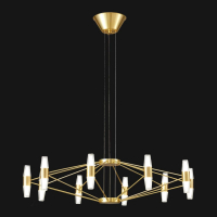 Подвесная люстра Lussole Hopkins LSP-7409