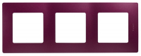 Рамка 3-м Etika сливовый IEK 672563