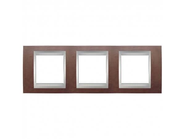 Рамка 3-постовая Schneider Electric Unica Top MGU66.006.0M3 Рамка 3-постовая Schneider Electric Unica Top MGU66.006.0M3