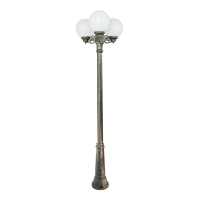 Уличный фонарь Fumagalli Ricu Bisso/G250 3L G25.157.S30.BYE27