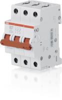 Рубильник 3п SD203/16 рычаг красн. ABB 2CDD283101R0016 Рубильник 3п SD203/16 рычаг красн. ABB 2CDD283101R0016