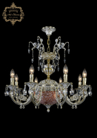 Подвесная люстра Art Classic 31.22.8.KR175SP.250IT.GW.Sp.Amber.White.1A