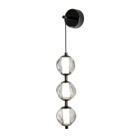 Бра Delight Collection OB2437 pearl black/smoke