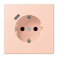 Розетка 2K+З USB Typ C Jung LC1520-18C234