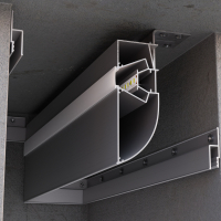 Алюминиевый профиль для натяжного потолка Apeyron 08-58