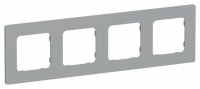 Рамка 4-м СП FLITE РУ-4-К-ФлС сер. IEK FI-M42-32-20-K03