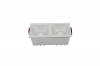 Встраиваемый светильник Maytoni Technical Alfa LED DL043-02-15W4K-D-SQ-W