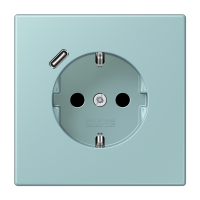 Розетка 2K+З USB Typ C Jung LC1520-18C214
