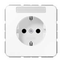 Розетка штепсельная Schuko Jung CD1520BFNAWW