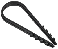 Дюбель-хомут 19х25мм для круглого кабеля нейлон черн. (уп.100шт) GENERICA UDH13-19-25-100-K02-G