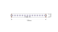 Светодиодная лента SWG PRO 5м IP20 SWG-DOT420-24-11.52-WS2811RGB 00-00032523