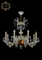 Подвесная люстра Art Classic 31.12.8.KR175SP.250IT.GW.Sp.Amber.1D