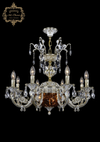 Подвесная люстра Art Classic 31.22.8.KR175SP.250IT.GW.Sp.Amber.1D