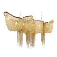 Подвесная люстра DeLight Collection Stream AC3029-16 gold