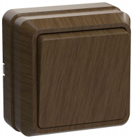 Выключатель 1-кл. ОП Октава 10А IP20 ВС20-1-0-ОД дуб GENERICA EVO10-K04-10-DC