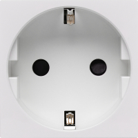 Розетка 2К+З винт.с/ш 90 Legrand/Daccord Белый 4521047