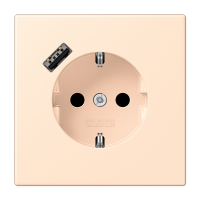 Розетка 2K+З USB Typ A Jung LC1520-18A238