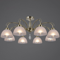 Люстра на штанге Illumico IL0506-8CSQ-25AB ELITE