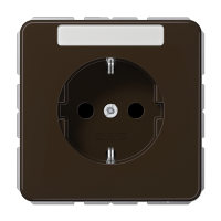 Розетка штепсельная Schuko Jung CD1520BFKINABR