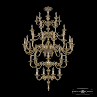 Подвесная люстра Bohemia Ivele Crystal Verona 72101/8+8+16+8+8/360/5d GB