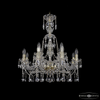 Подвесная люстра Bohemia Ivele Crystal 1413/8+4/220/XL-73 G