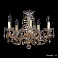 Подвесная люстра Bohemia Ivele Crystal 1402/5/141 G R721