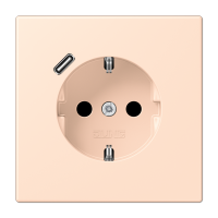 Розетка 2K+З USB Typ C Jung LC1520-18C228