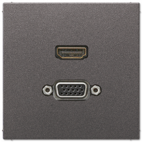 Розетка HDMI/VGA Jung MAAL1173AN