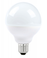 Светодиодная лампа Eglo E27 12W 4000K шар матовый 11488