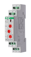 Реле времени PCU-510 2х8А 230В 2перекл. IP20 многофункц. монтаж на DIN-рейке F&F EA02.001.009