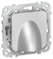 Вывод кабеля СП FLITE КВ-ФлА механизм алюм. IEK FI-VK10-0-K47