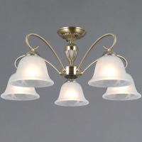 Люстра на штанге Illumico IL0696-5ASQ-25 AB AREZZO