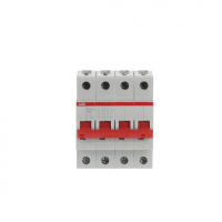 Рубильник 4п SD204/40 рычаг красный ABB 2CDD284101R0040 Рубильник 4п SD204/40 рычаг красный ABB 2CDD284101R0040