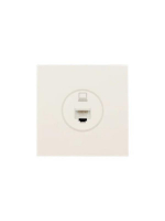 Розетка компьютерная 1-мест. СП ZIMA IP20 слон. кость LEZARD 704-9088-139