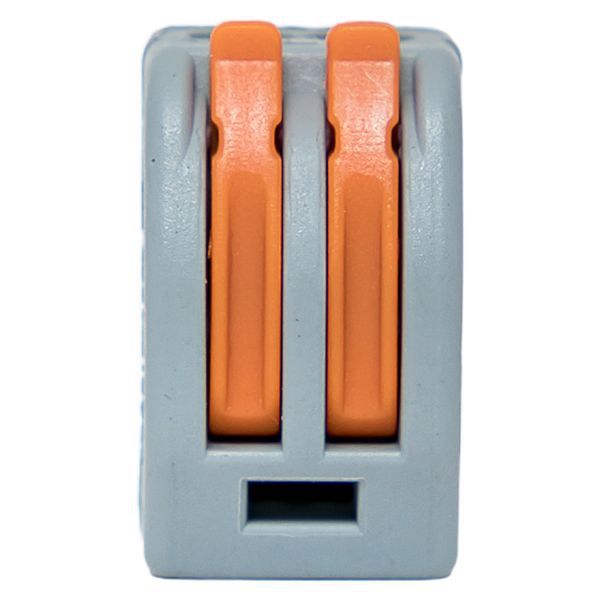 Клемма строительно-монтажная СМК 222-412 с рычагом 2 отверстия (блист.20шт) PROxima EKF plc-smk-412b-20