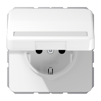 Розетка штепсельная Schuko Jung CD1520BFNAKLWW