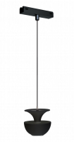 Трековый магнитный светильник iLedex Vision 4825-044-D80-6W-38DG-4000K-BK