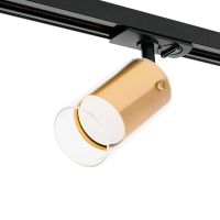 Трековый однофазный светильник Wolta Oro WTL-GU10/07G