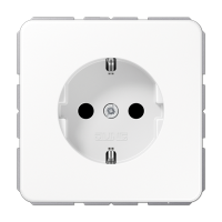 Розетка штепсельная Schuko Jung CD1520BFWW