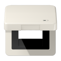 Рамка с подпружиненной крышкой для USB-механизмов Jung CD590KLUSB