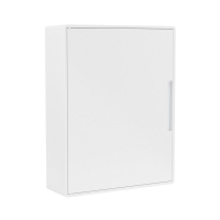 Щиток настенный Фрейм (FRAME) 24мод. с бел. дверцей с 4 шинами PEN (2шт на 8 отверст. и 2шт на 6 отверст) бел. DKC F24W1WW